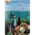 Claude Monet The Terrace at Sainte-Adresse PS5 Digital Edition Console Skin